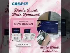 Gomecy Faery Pro Diode Laser Hair Removal met hoofdhuid haar detectie functie